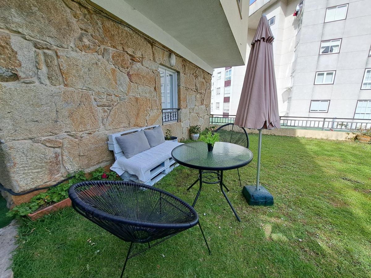 Baiona, 3 Dormitorios Con Jardin エクステリア 写真