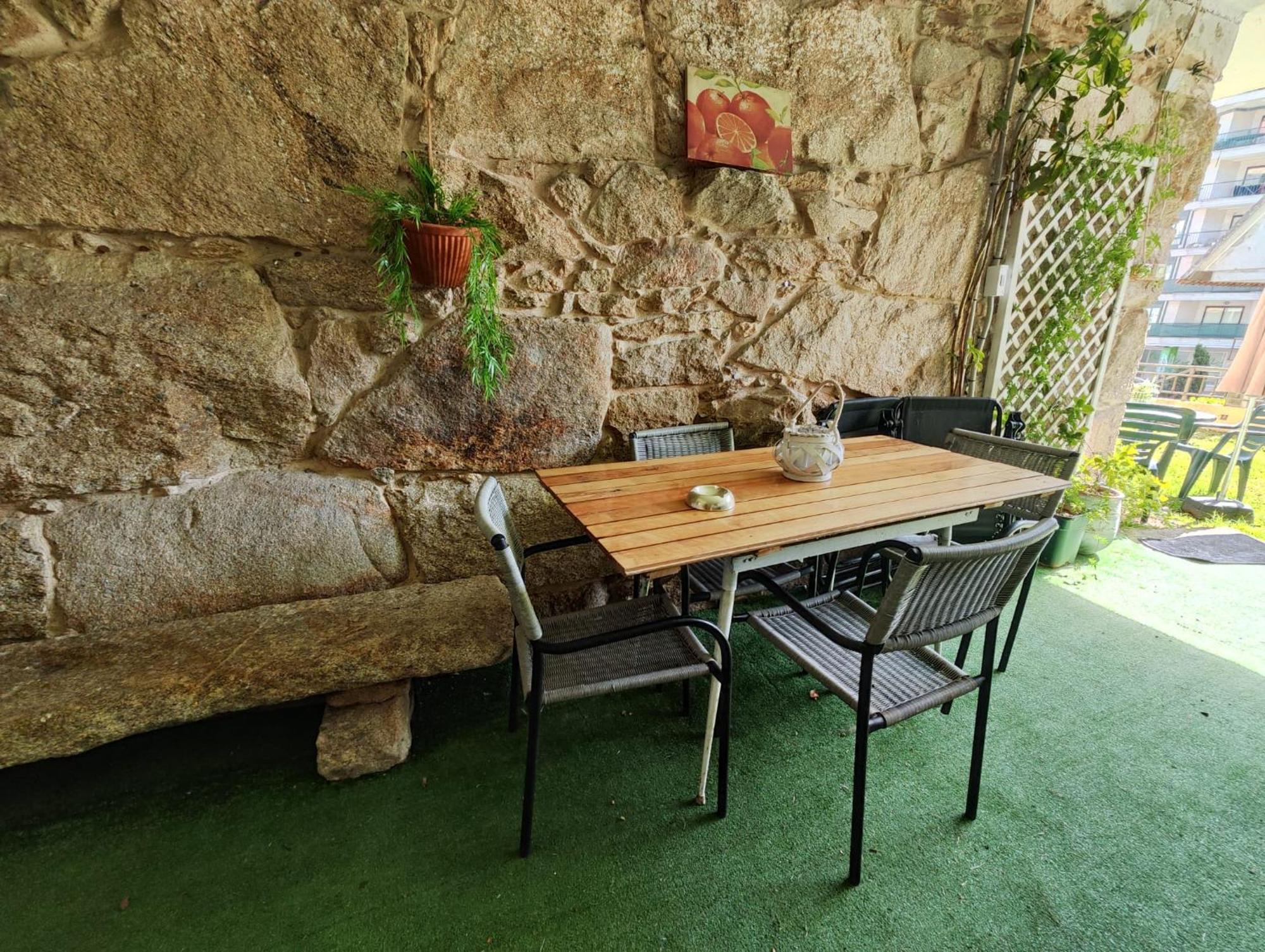 Baiona, 3 Dormitorios Con Jardin エクステリア 写真